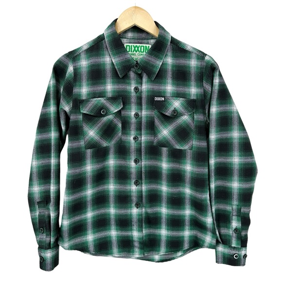 DIXXON | Tops | Dixxon Flannel Shirt The Emerald Isle Plaid Green